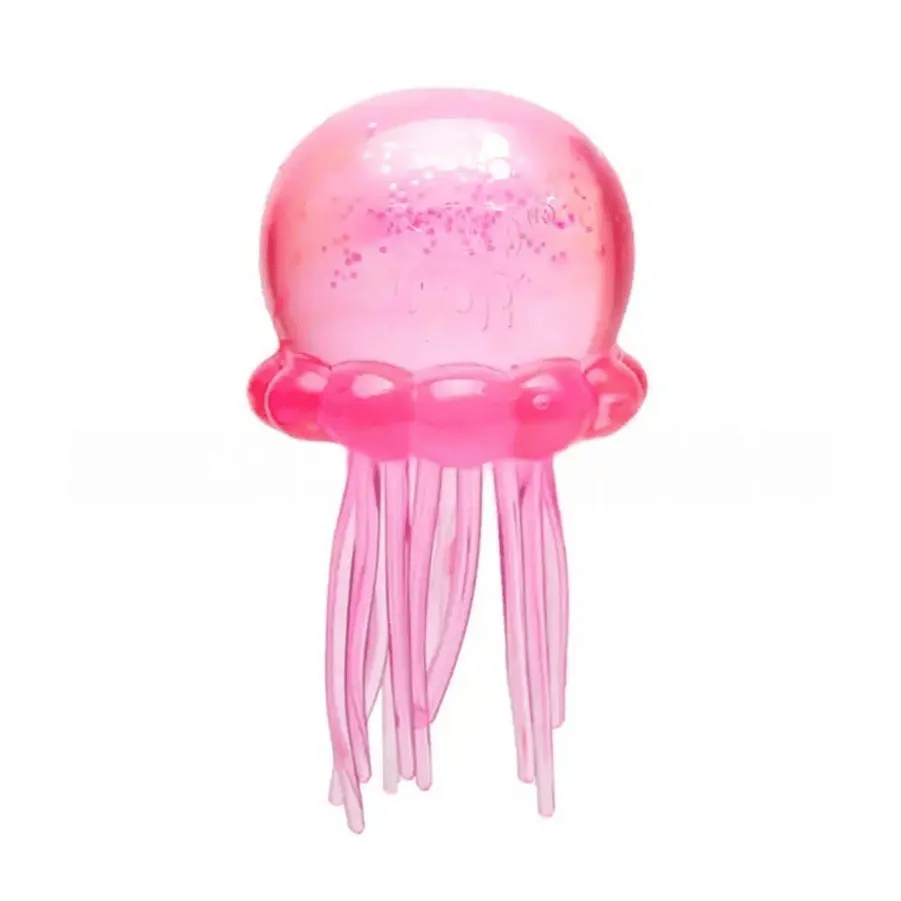 ✨ Cute Glitter Jellyfish Squishy, Easter Basket Stuffer for Kids