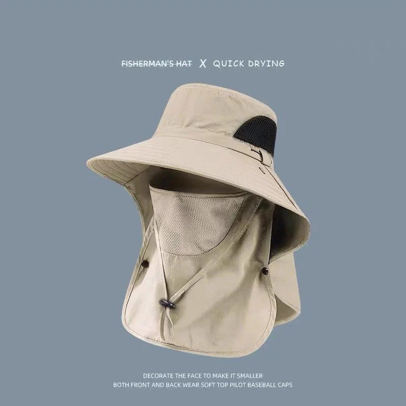 Buy one get one free! Lightweight Summer Fisherman's hat for Hiking, Gardening, and Boating
