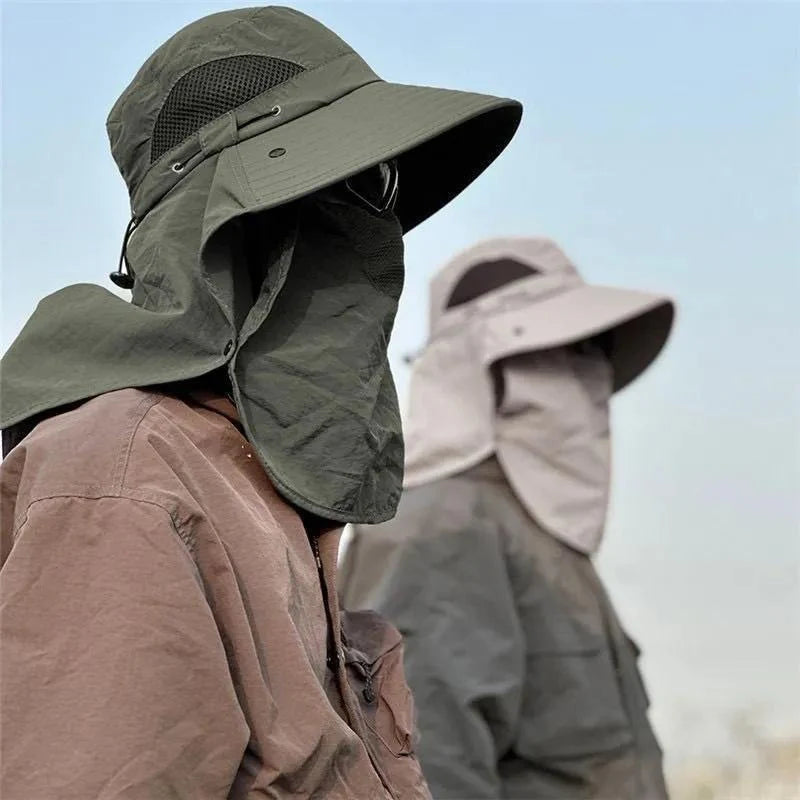 Buy one get one free! Lightweight Summer Fisherman's hat for Hiking, Gardening, and Boating