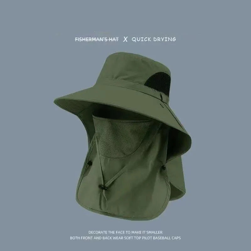 Buy one get one free! Lightweight Summer Fisherman's hat for Hiking, Gardening, and Boating