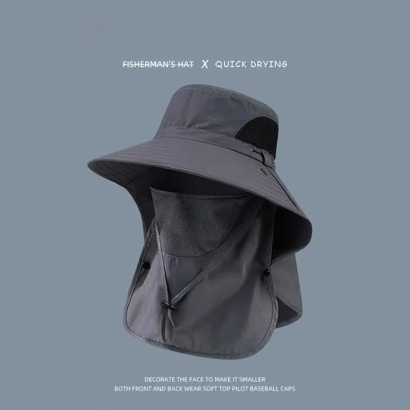 Buy one get one free! Lightweight Summer Fisherman's hat for Hiking, Gardening, and Boating