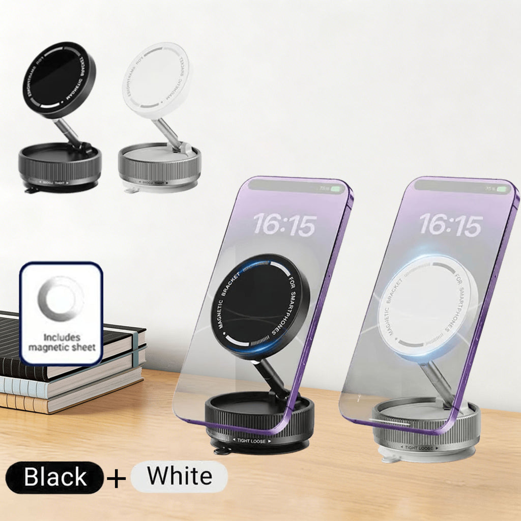 Vacuum Phone Mount with One-Step-Lock