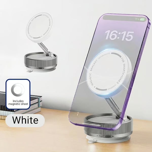 Vacuum Phone Mount with One-Step-Lock