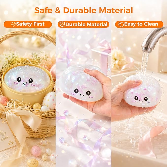 Dumpling Squishy Mystery Box, Random 1 of 14 Colors