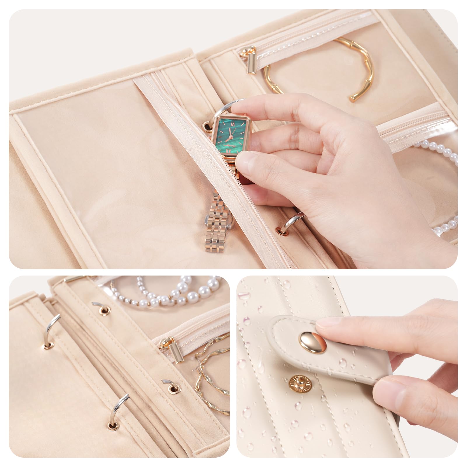 Travel Jewlery Storage Book