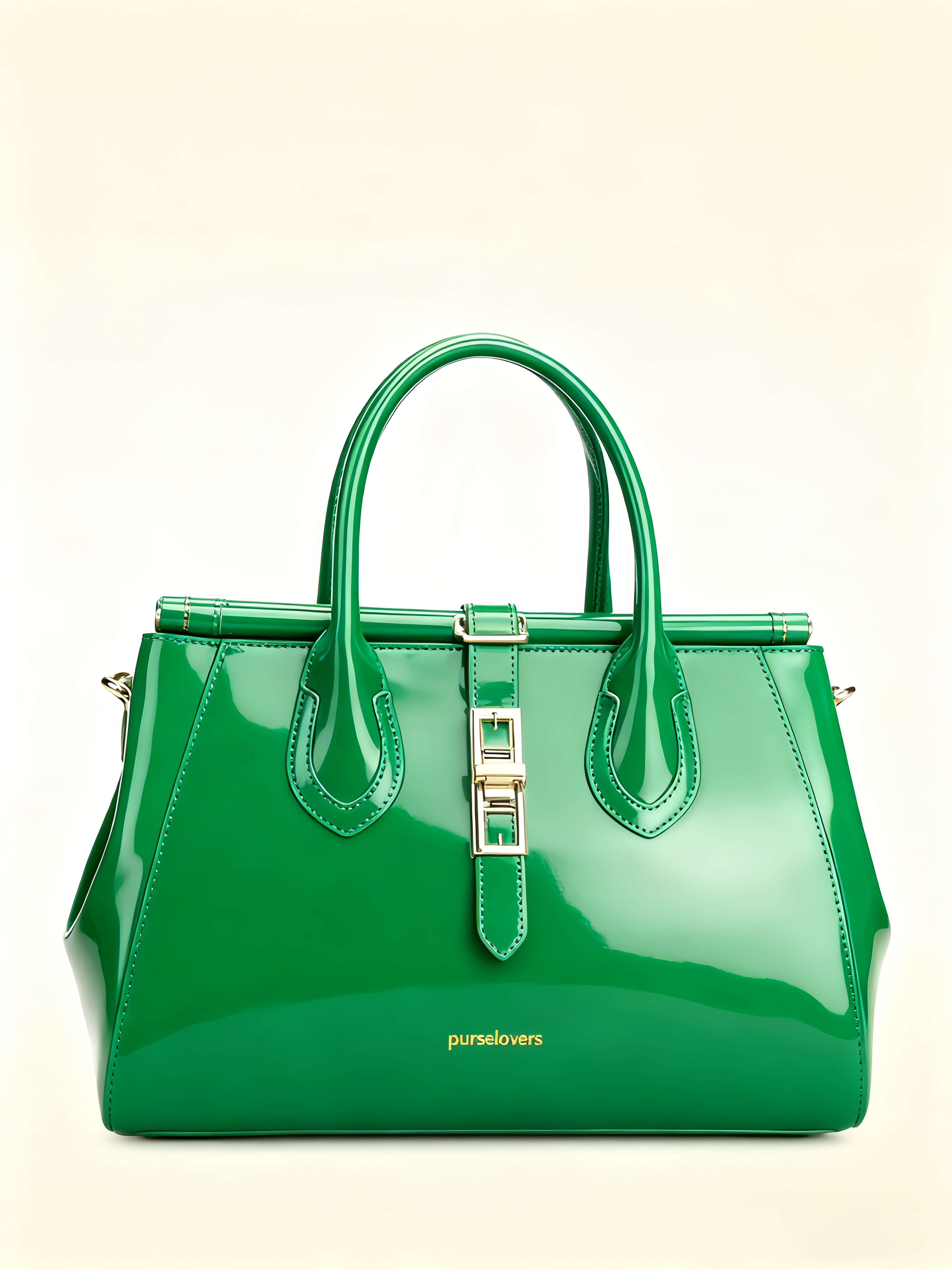 Purselovers Pine Green Vintage Oil Wax Leather Handbag