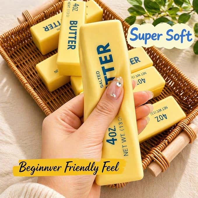 Slow-rebound dumpling soft butter squeeze toy