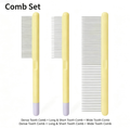 Pet comb, cat comb, cat hair comb, dog hair comb, pin brush comb, detangling comb, loose hair comb (recommended by an 8-year pet owner, super useful).