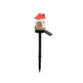Solar Fairy-Tale Mushroom Cottage Garden Light