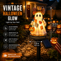 TODAY'S SPECIAL OFFER-50% OFF 🔥🎃 Solar Vintage Patchwork Ghost Garden Light