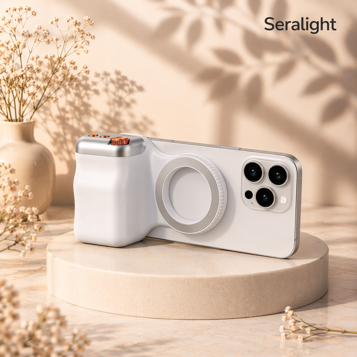 Magnetic Selfie Camera Grip