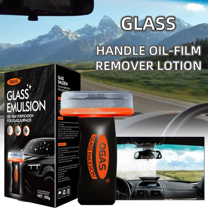 🚗🧼 Multi‑Surface Oil Film Cleaning Brush for Auto & Household Glass – Glass Cleaning Board