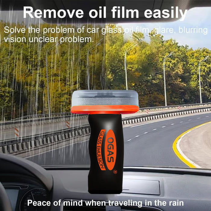 🚗🧼 Multi‑Surface Oil Film Cleaning Brush for Auto & Household Glass – Glass Cleaning Board