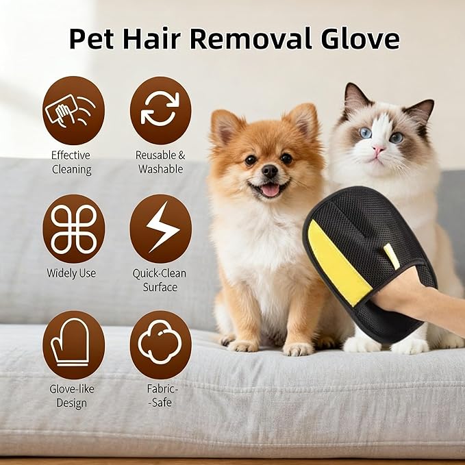 🔥🔥🔥Washable pet hair removal tools