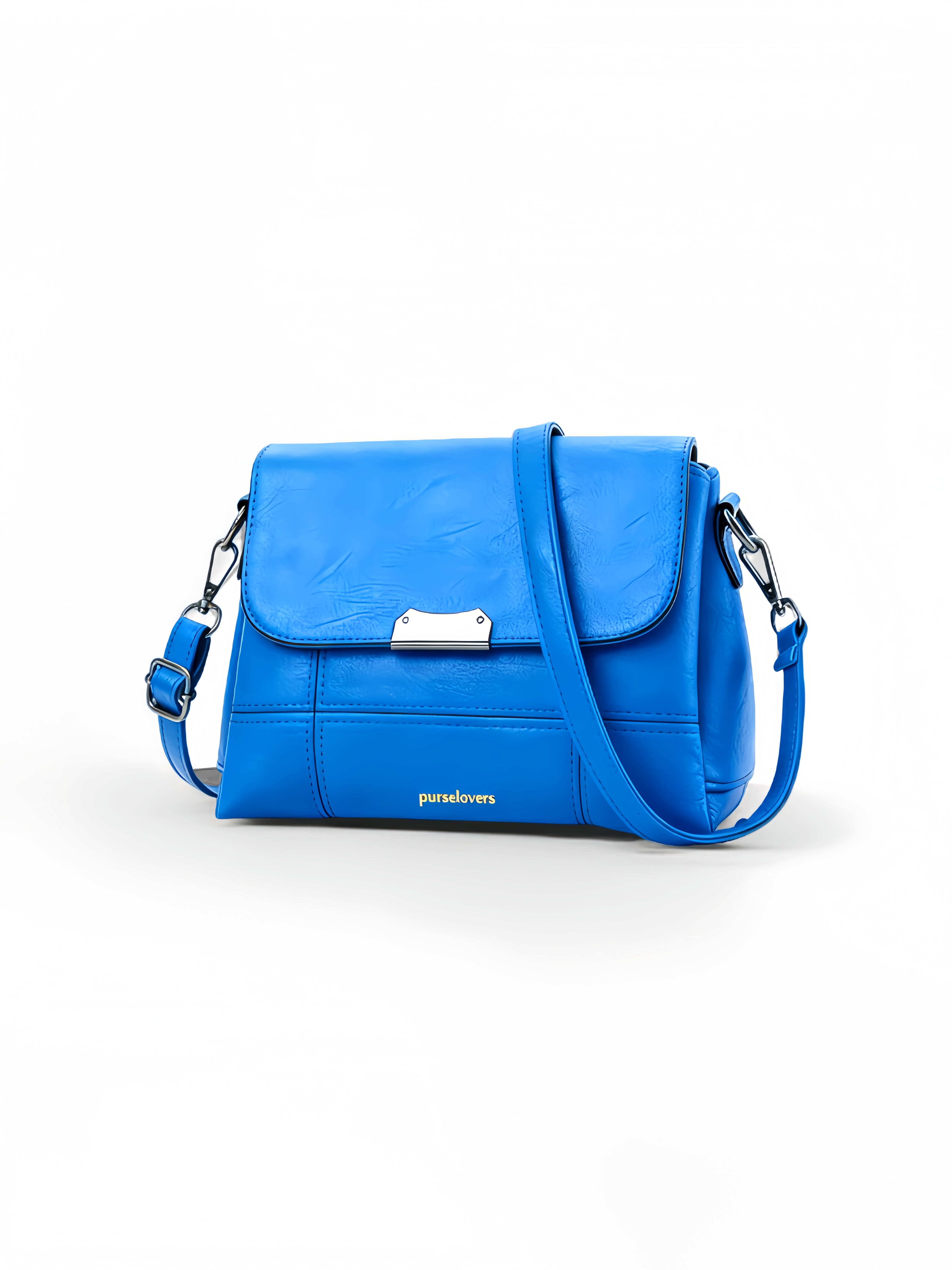 Purselovers Azure Haze Blue Gold Label Commuter Bag