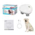 AFP Portable Handheld Pet Scalp Massager With 4 Massage Heads Stress Relief Cordless Waterproof Massage Clean Tool For Dogs Cats