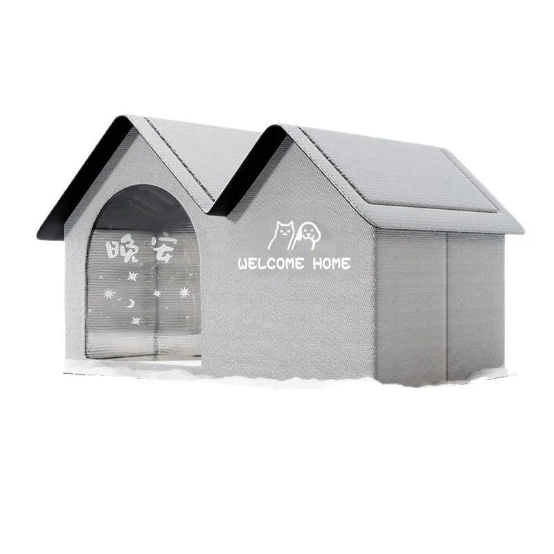 Eco-Friendly Cooling Ice Bed for Cats Dogs Solid Pattern Summer Pet Cat Air Conditioning Tent Winter Dog House Artifact Carton