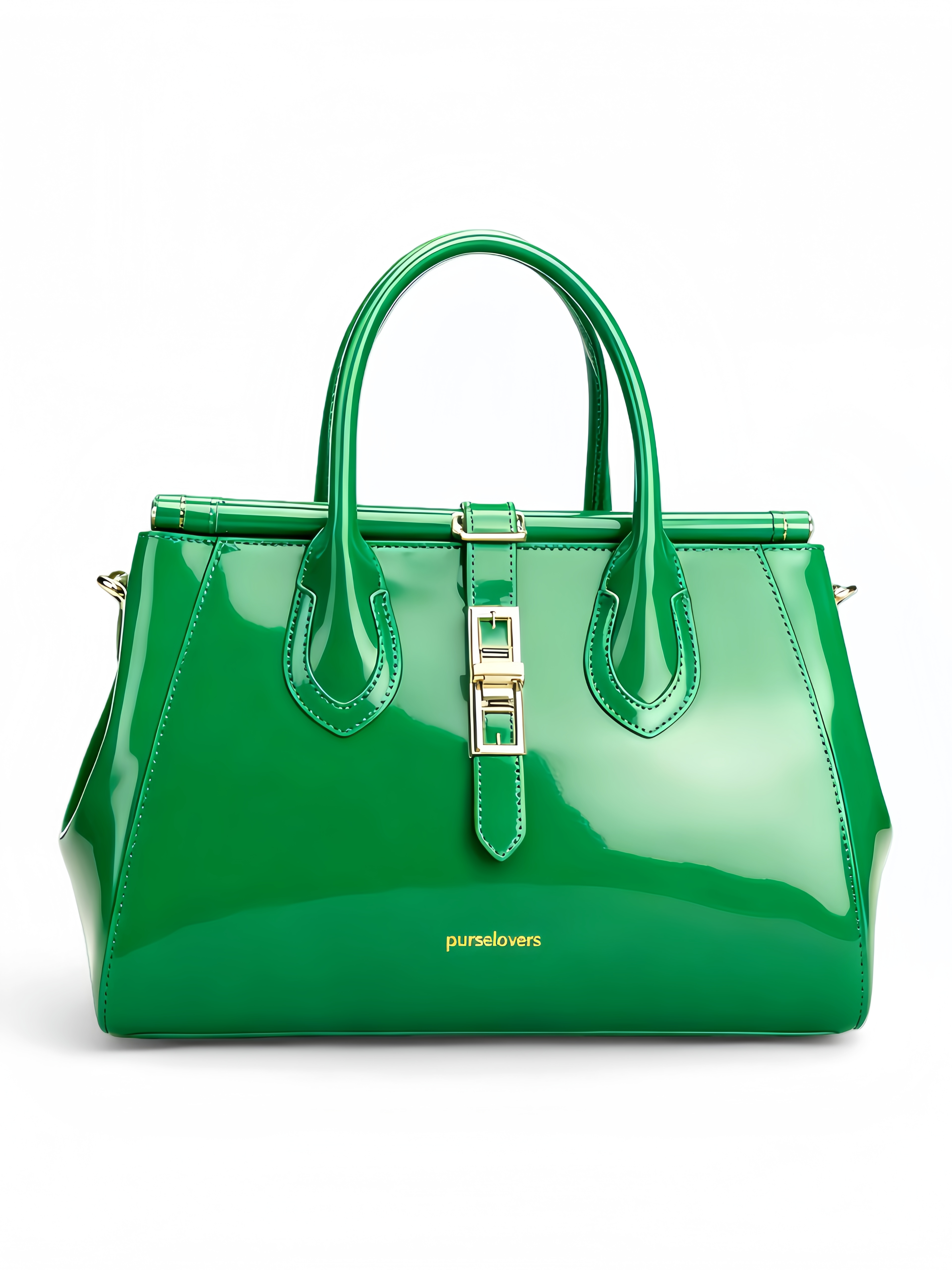 Purselovers Pine Green Vintage Oil Wax Leather Handbag