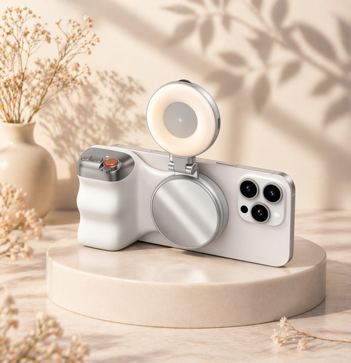 Magnetic Selfie Camera Grip