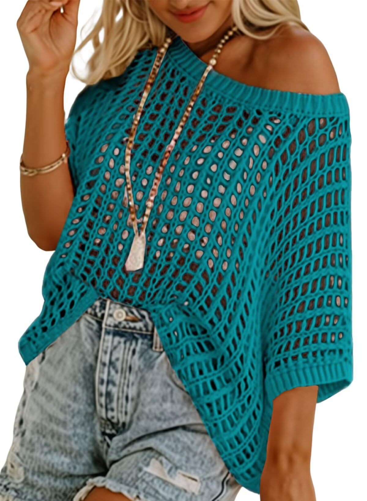 🔥Breathable Knit Openwork Beach Cover-up🔥