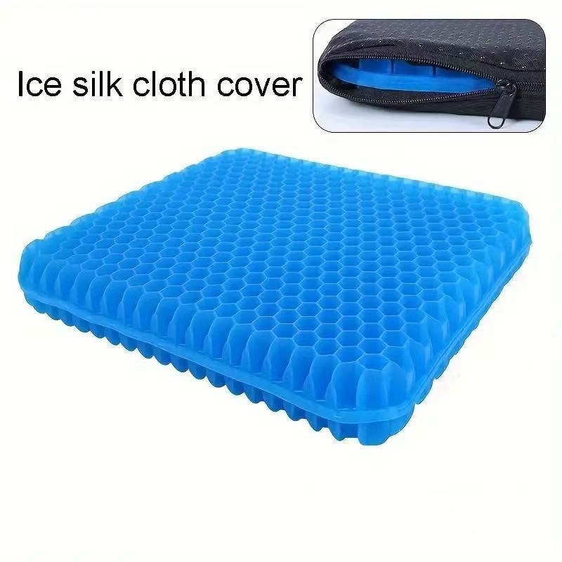 💺 Silicone Gel Seat Cushion for Prolonged Sitting