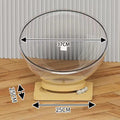 Space Capsule Cat Nest For All Seasons, Cat Nest Turntable, Cat Pet Toy, Cat Bed, Integrated Semi-Enclosed Acrylic Ice Nest