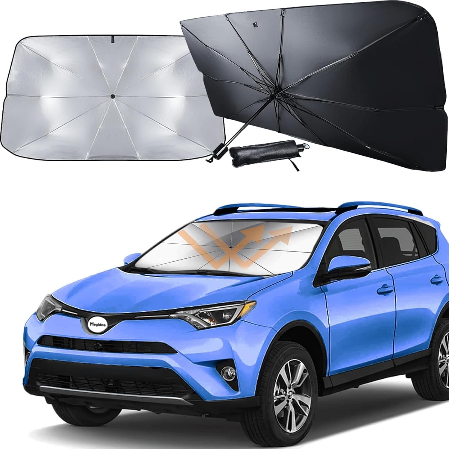 ☀️ Car Windshield Sun Shade Umbrella