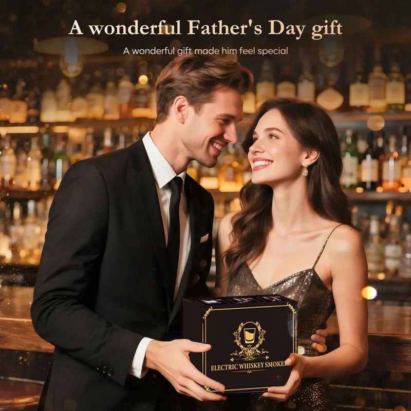 🎁Hot Sale Promotion 39% OFF🔥 Electric Whiskey Smoker Kit